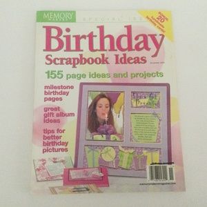 Memory Makers Birthday Scrapbook Ideas - Soecial Issue